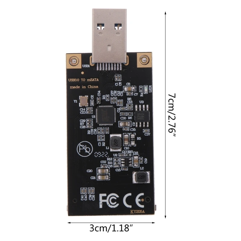 MSATA , mSATA-USB 3.0 , USB mSATA SSD , ޴ ÷ ̺ 50mm ̴ 