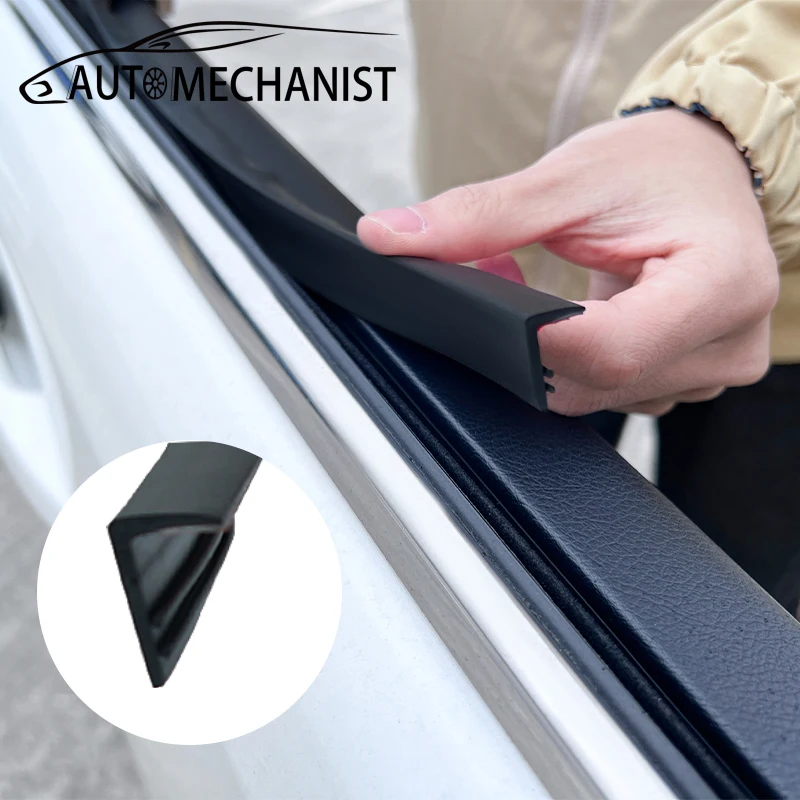 Selbstklebende Gummidichtung 5 Meter - Auto Dach & Windschutzscheibe Abdichtung