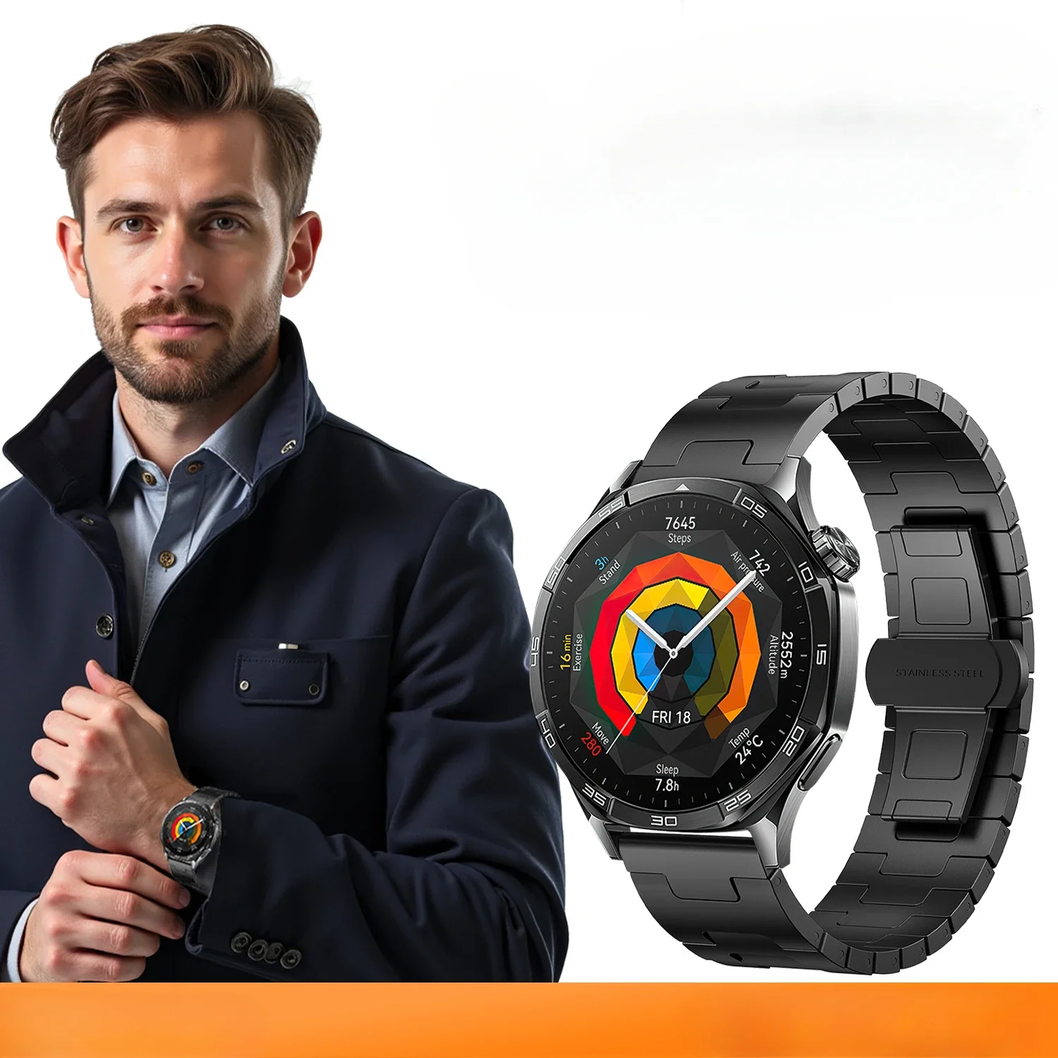 Ultra-Light Titanium Alloy Watch Strap - Premium Waterproof & Breathable Wristband Replacement