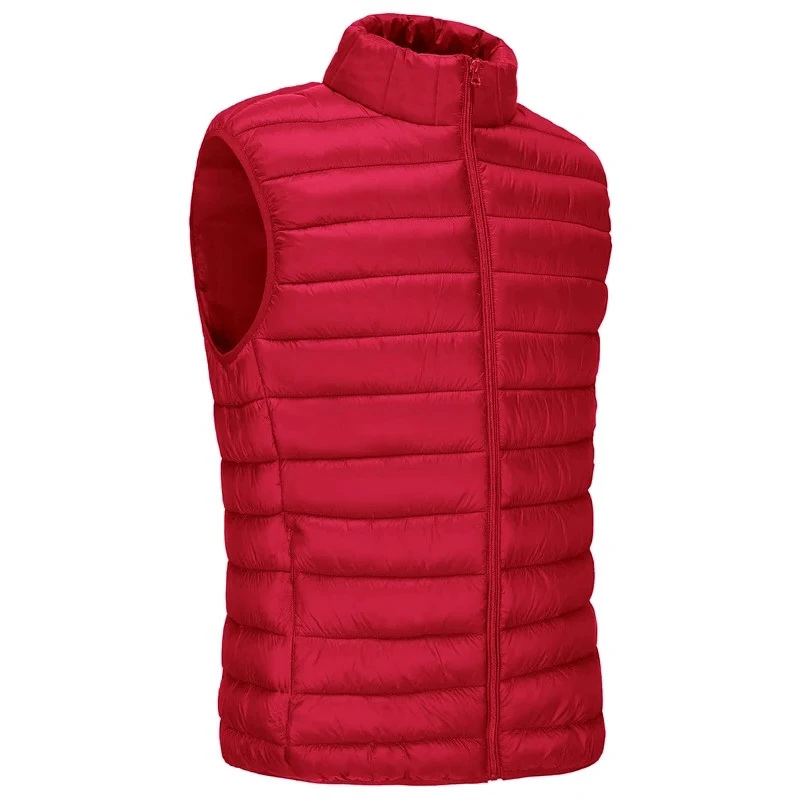 Animal Game Winter Casual Thick Vest Autumn Lightweight Sleeveless Zipper Tops Outerwear Waterproof Windproof Warm Jacket Coats