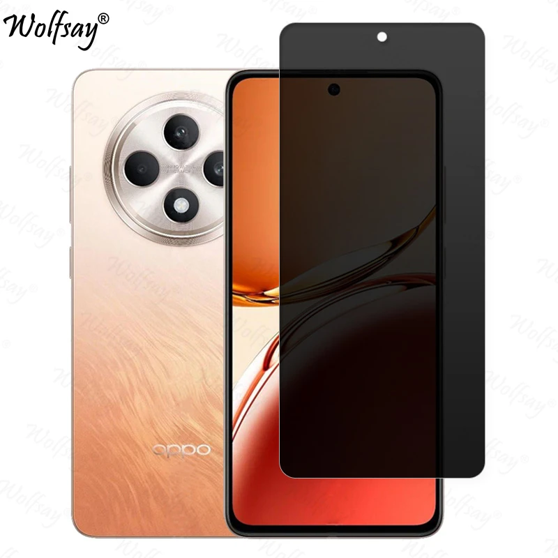 Anti-Spy Privacy Tempered Glass Screen Protector with Camera Shield