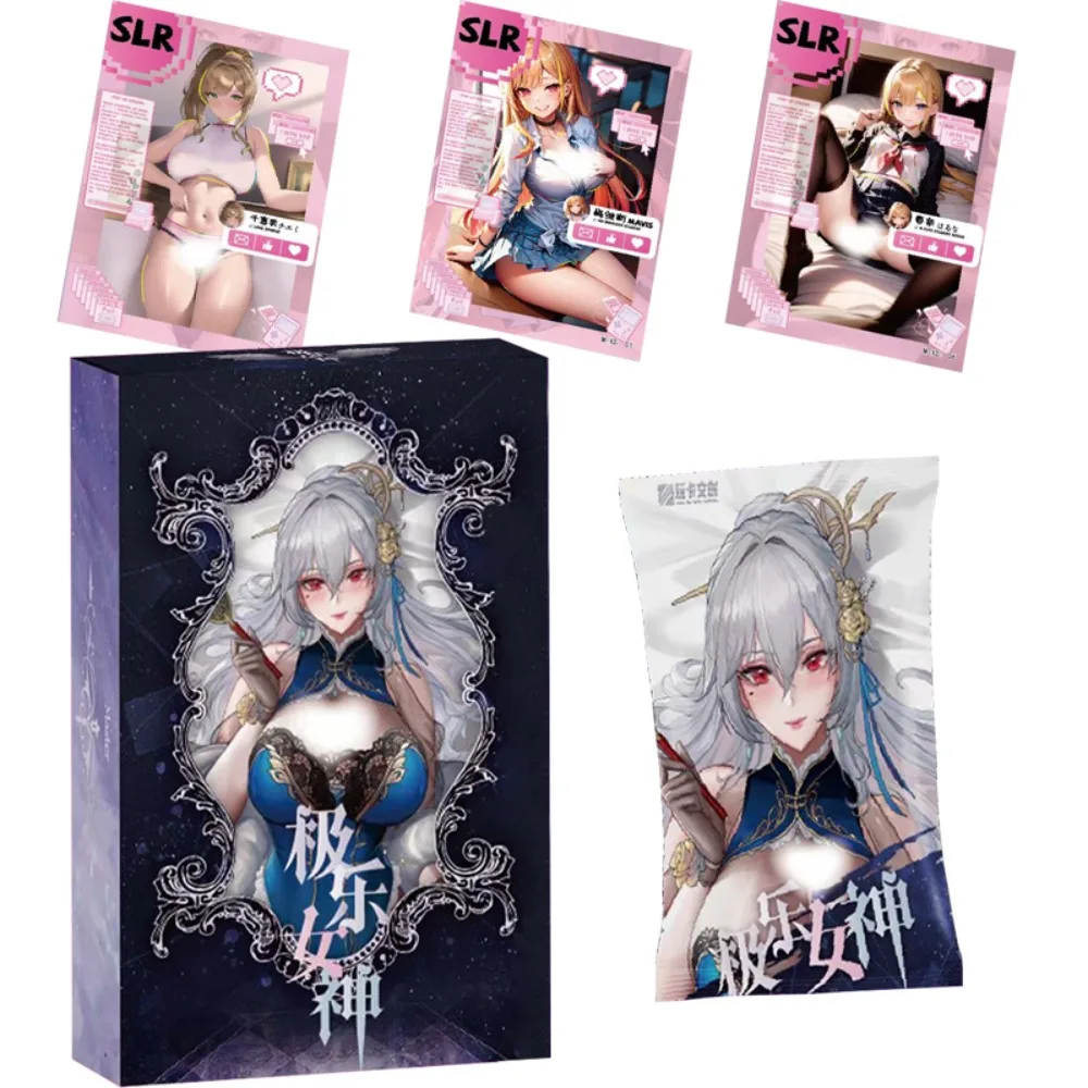 

Kawaii Girl Goddess Rare Cards Goddess Story Collectible Edition Cards Charm Girl Peripheral Festival Birthday Funny Toy Present