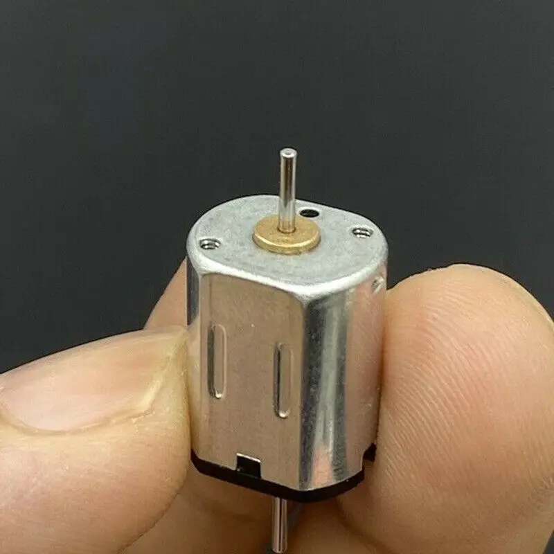 Mini Motore Elettrico Coreless 6V-12V Con Doppio Albero Per Slot Car, Treni E Robot – Alta Velocità E Affidabile
