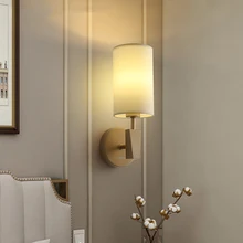 

Minimalist Led Wall Lamp Bedroom Simple Modern Living Room Room Decor Light Fixture Hotel Stairs Lampara Indoor Lighting KC0111