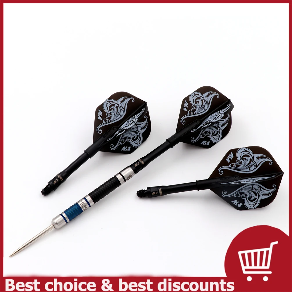 Cuesoul Dart Flights Feather Leave With Dardos Shaft Set Standard Shape