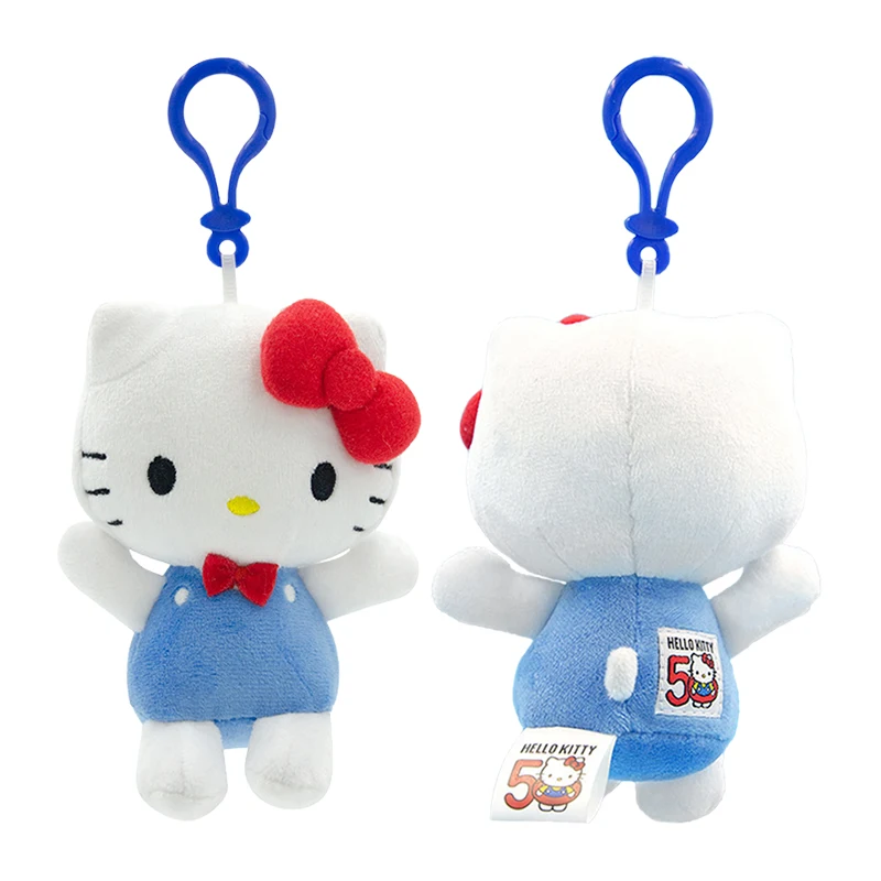 플러시 헬로 키티 가방 참 산리오 키체인 플러시 펜던트, 슈퍼 소프트 인형 패션..