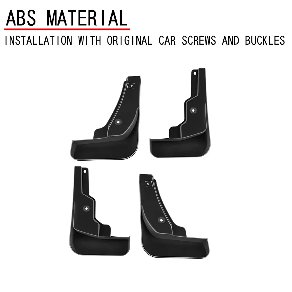 4 Stuks Auto Spatlappen voor Mazda CX-60 CX60 2022 2023 2024 Spatschermen Slijtvaste Onderdelen Accessoires Auto-onderdelen Autostyling Carrosserie