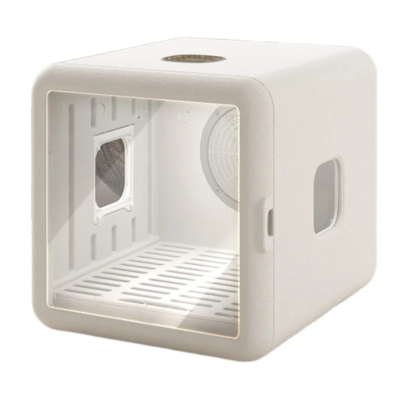 Pet Hair Dryer Grooming Blower Foldable Separated Cat Blow Dryer Box