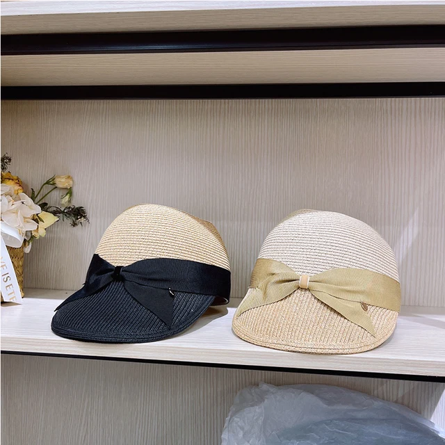 Casquette paille femme - Achat chapeau paille cousue - Chapeau plage