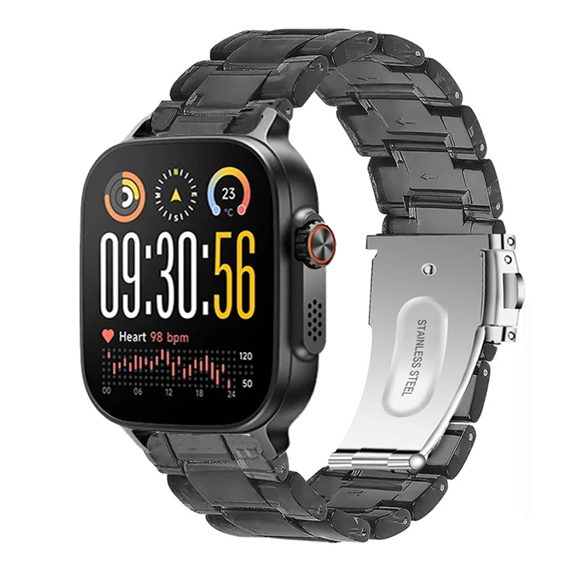 Vibrant 22mm Resin Strap Replacement Watchband