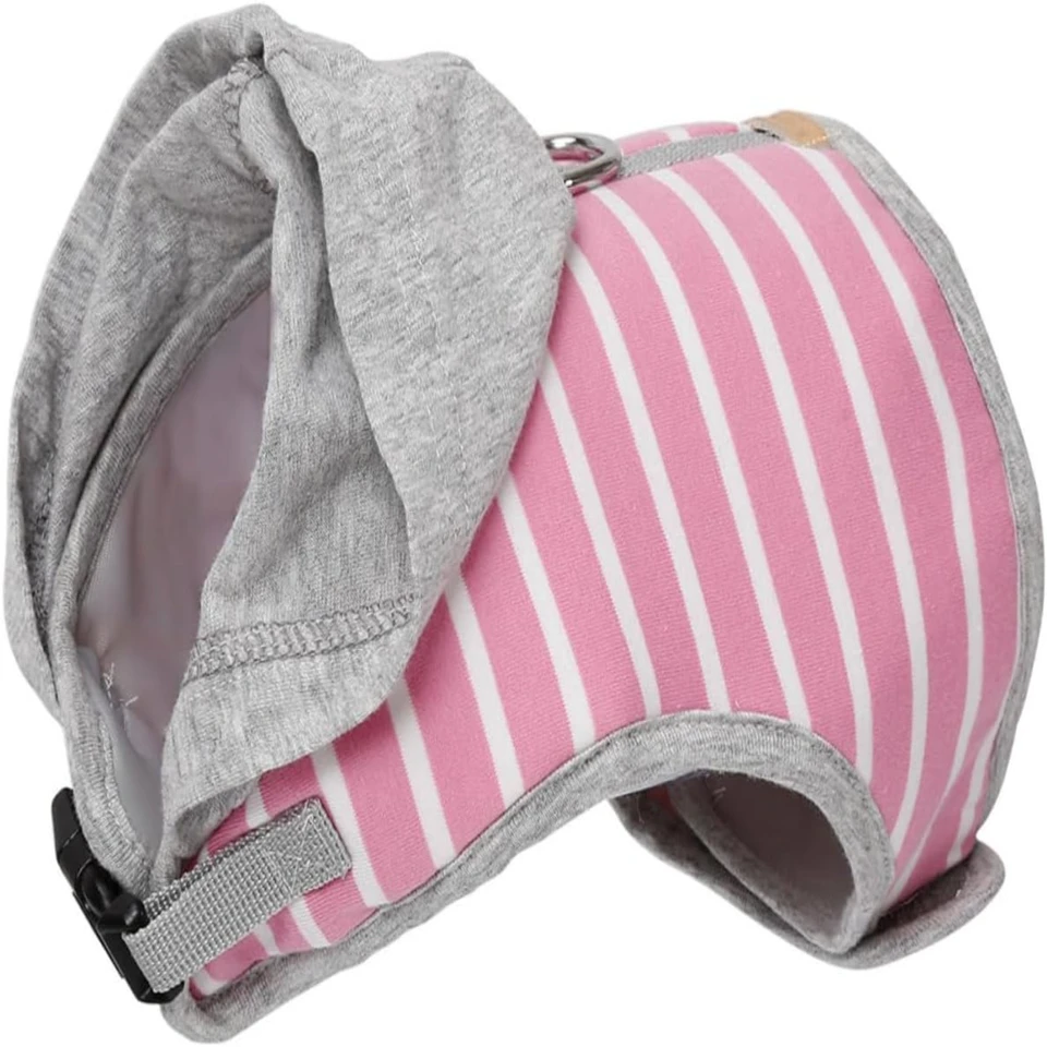 Chic Pink Paisley Pet Fashion Harness and Vest