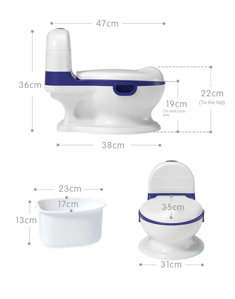 Children'S Potty Pu Cushion 6 Months To 8 Years Simulated Toilet Portable Toddler Potty Kids Travel Training Simulation Toilet