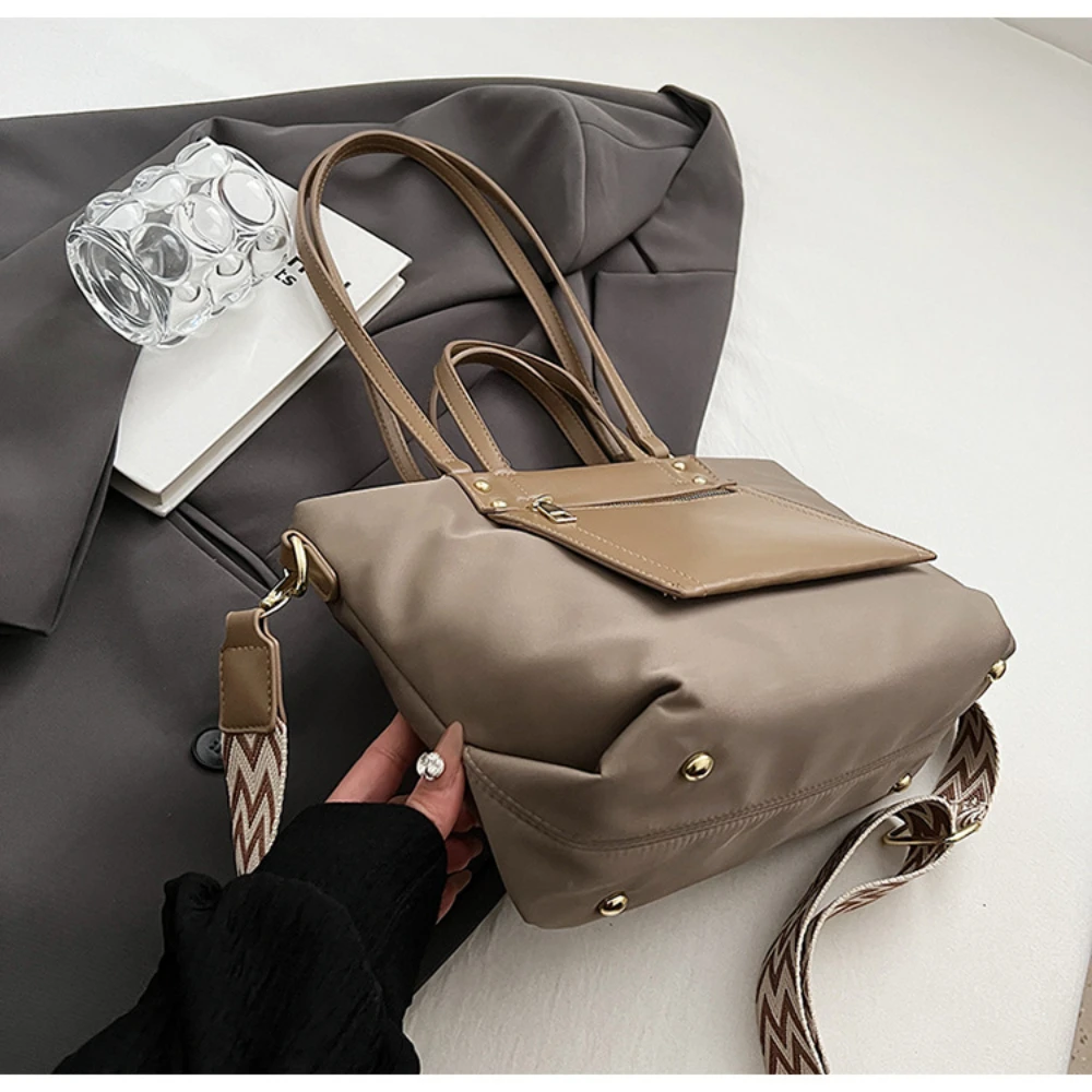 New Trend Portable Large Capacity Single Shoulder Tote Bag Fashion Nylon Waterproof High Quality Casual Classic Crossbody Bag