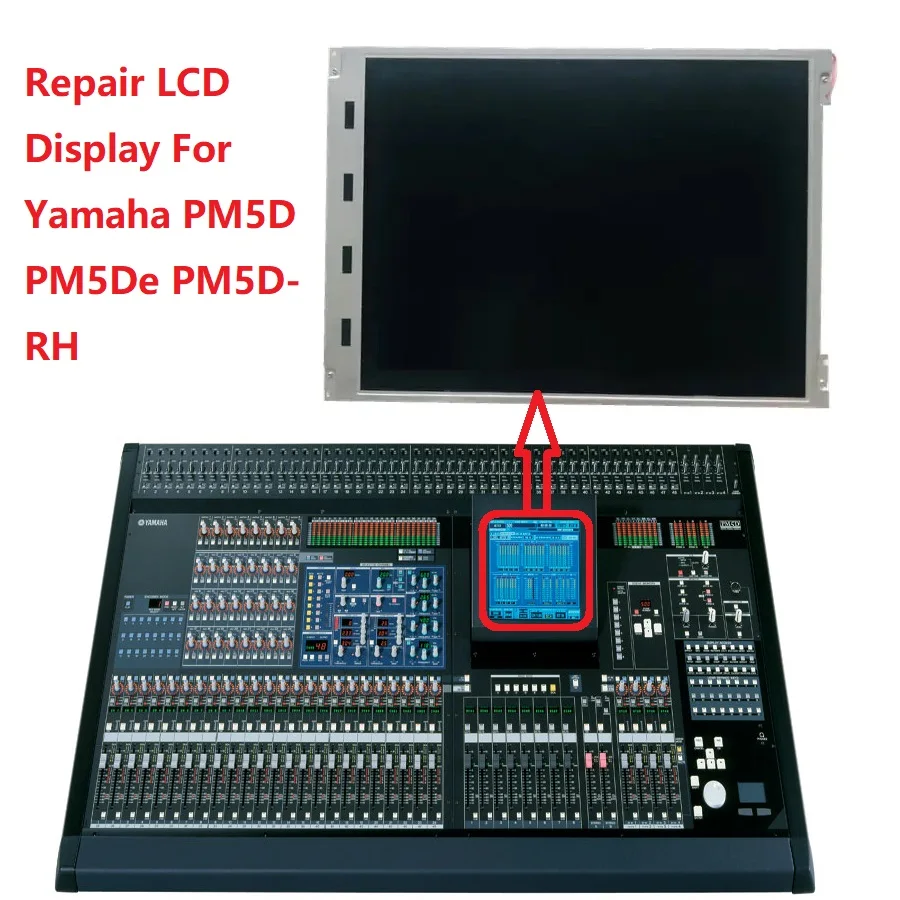 

10 inch LCD Display For Yamaha PM5D PM5DE PM5D-RH WB059300 Matrix Screen Repair