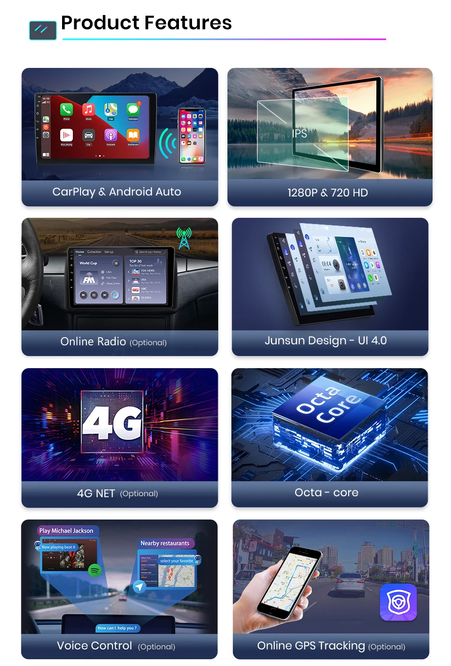 Android Autoradio für Opel Mokka 2012-2016 9 Zoll GPS Navigation Carplay DSP Bluetooth FM Lenkradbedienung