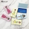 Custom Logo Lash Boxes Packaging Wholesale Empty Rectangle 5D Mink Lashes Cases Bulk 3D Fake Eyelashes Box Package Makeup Beauty 6
