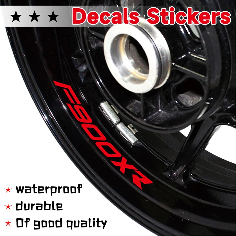 For BMW F900XR F900xr Motorcycle Front Rear Wheel Sticker Rim Reflective Decoration Sticker Decal f900xr