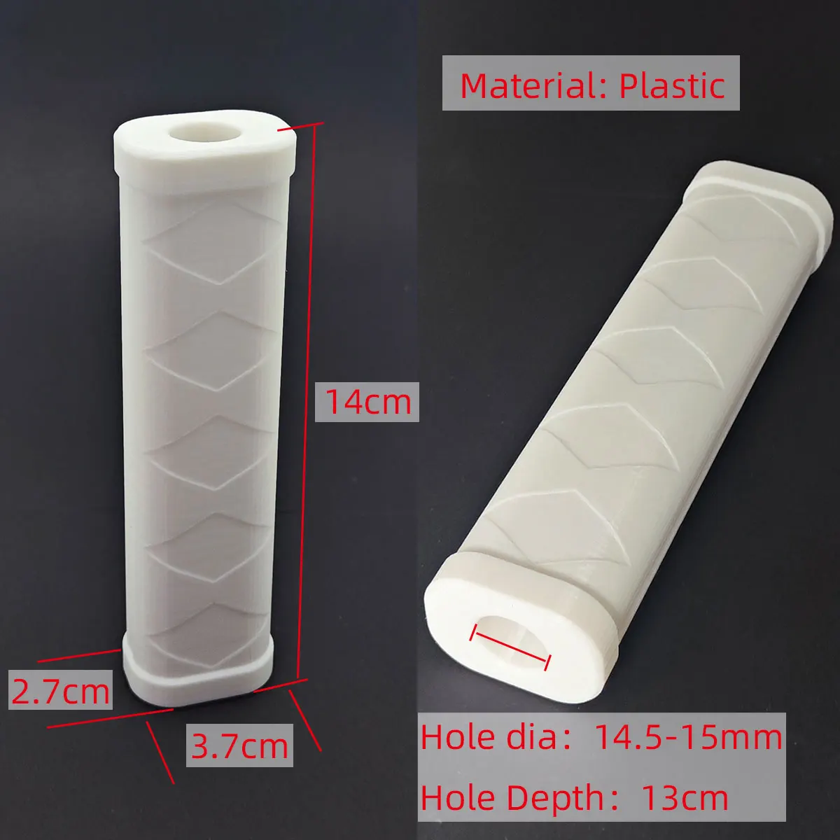 Toddmomy Poignée De Remplacement Pour Parapluie Poignée Grip Ergonomique Et Compatible Avec Parapluies Pliants Et Compacts Couleur Noire Et Légère Accessoire Pratique Pour Confort