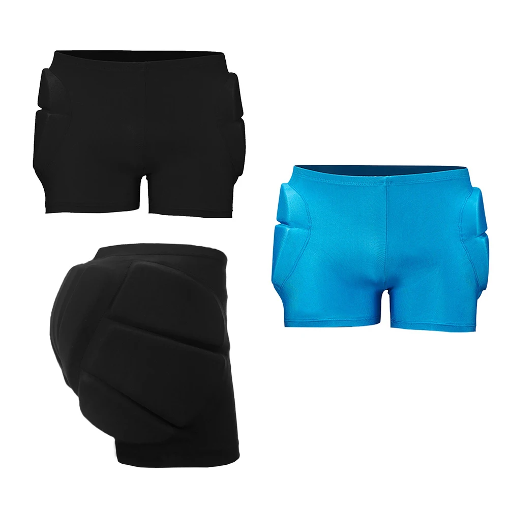 Kids Skating Hips Protector Thick Padded Cushions Compression Skating Shorts Ski Snowboard Sports Protective Mat for Boy Girls protective shorts hip protective pads