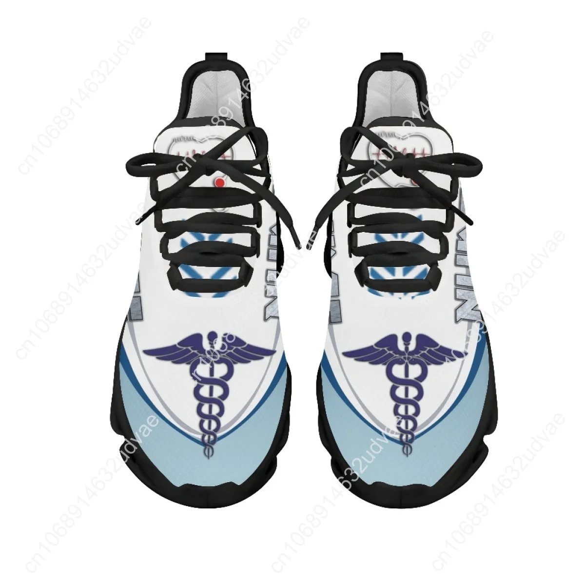 Fashion Platform Blade Shoes Paramedic EMT Pattern Tennis Brand Sneakers Women Running Shoes Footwear Nurse Flats