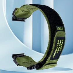 Durable Nylon Quick Fit Replacement Strap - Fenix 5 plus 6 Pro 7 (Green)