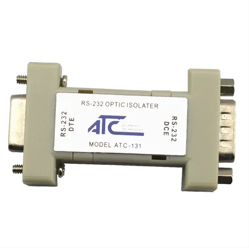 

ATC-131 RS232 to 232 Adapter Serial Photoelectric Converter Monitoring Equipment Security Traffic Accessories RS-232 Isolator
