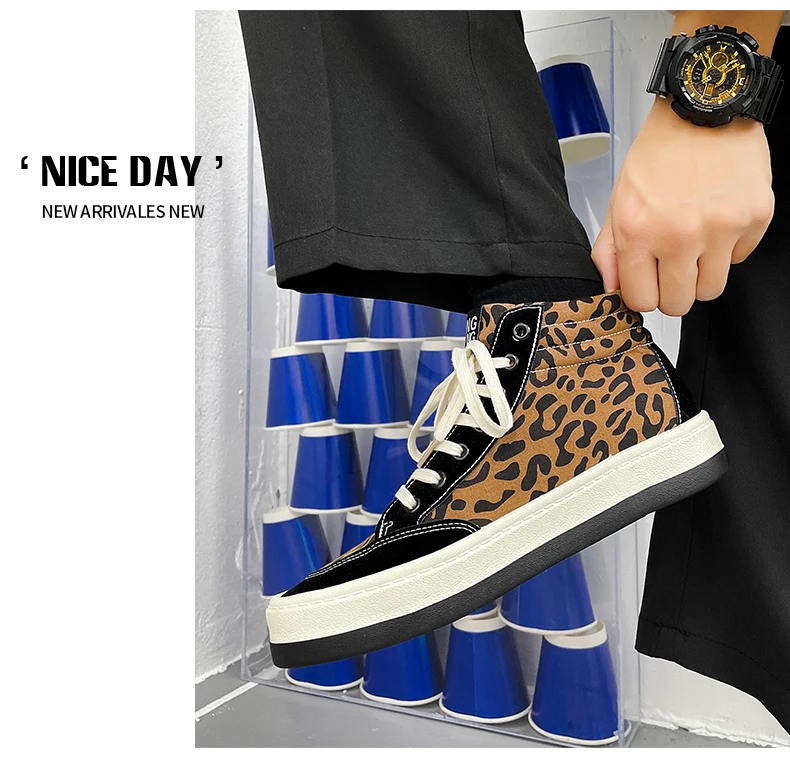 Christian Louboutin High Top Leopard Print With Spikes Flats Men Sneakers |  Christian louboutin, Christian louboutin outlet, Christian louboutin outfits