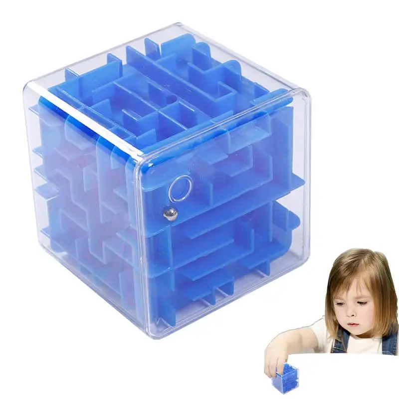 

Mini Maze Puzzle 3D Puzzle Maze Cube Gravity Mazes Ball Maze Puzzle Cube Ball Party Favors Brain Teaser Fidget Toy Puzzle Ball