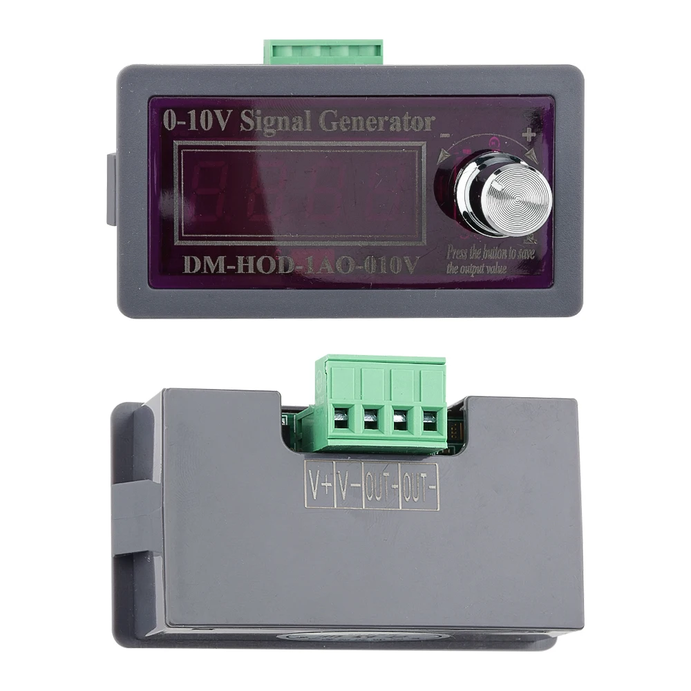 DC 12V 24V Signal Source Signal Generator Current Voltage Transmitter Calibrator Source 0-10V Constant Current Protection 2