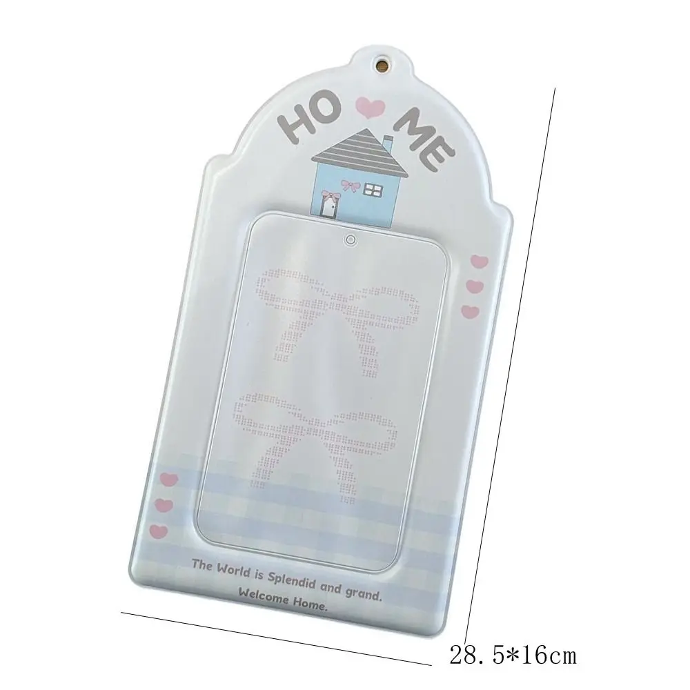 Acrylic Display Protective Sleeve Idol Photocard Holder Y2k Cartoon A5 Card Cover PVC ABS Plastic Photos Protective Cover Gift