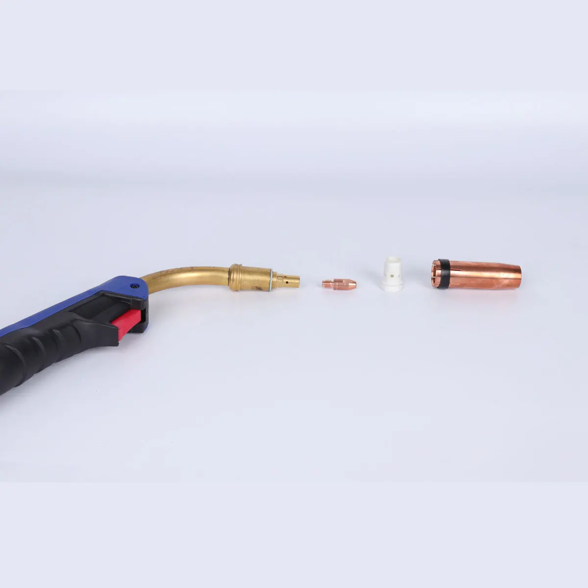 Mig Water Cooled Welding Torch MB 501D 5M Cable With Standard Euro Adapter Connector