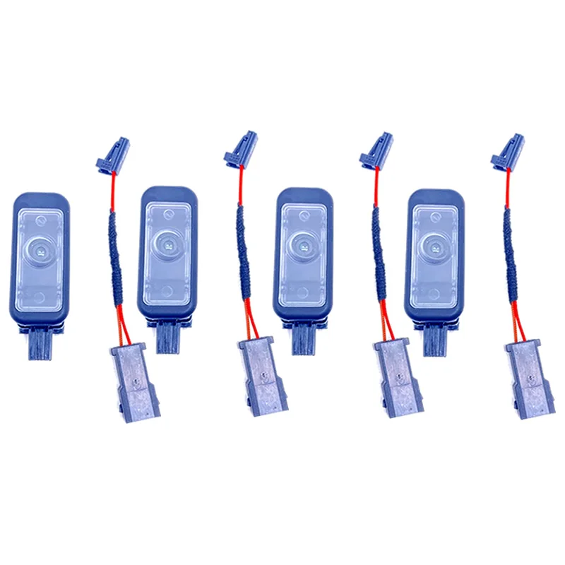 Krewua Lot De 4 éclairages De Portière De Voiture Pour Séries 1, 2, 3