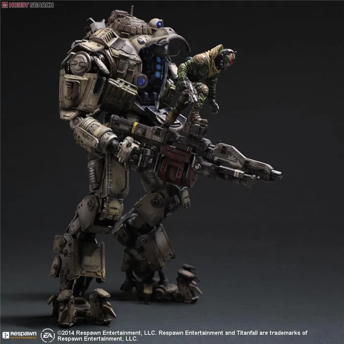 

27cm PLAY ARTS Game Titanfall 2 Figure PLAY ARTS Atlas Titanfall 2 statue PVC Action Figure Collection Model Toy gift