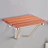 K-star Folding Bath Shower Wall Mounted Relaxation Shower Chair Solid Wood Shower Folding New Hot 2024 DropShipping 1
