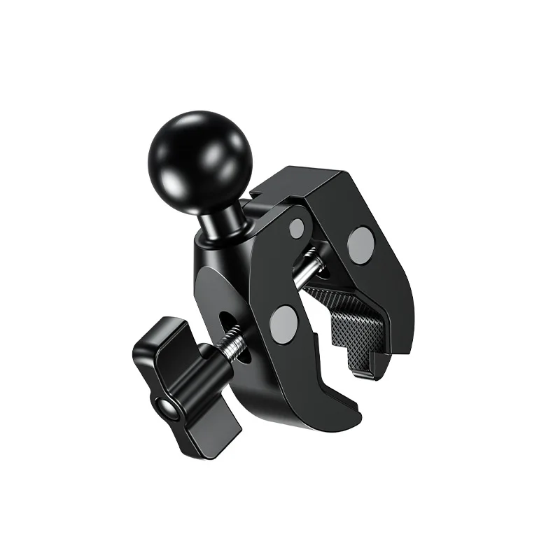 1 inch Ball head Adapter For Mount Motorcycle Handlebar Clip Rearview Mirror Bracket For GoPro 10 Sports Cameras Accessories