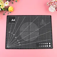 2Pcs Heavy Duty Self Healing Cutting Mat A4 Double Sided with Clear Angle Grids for Sewing Quilting Glass Cutting 3