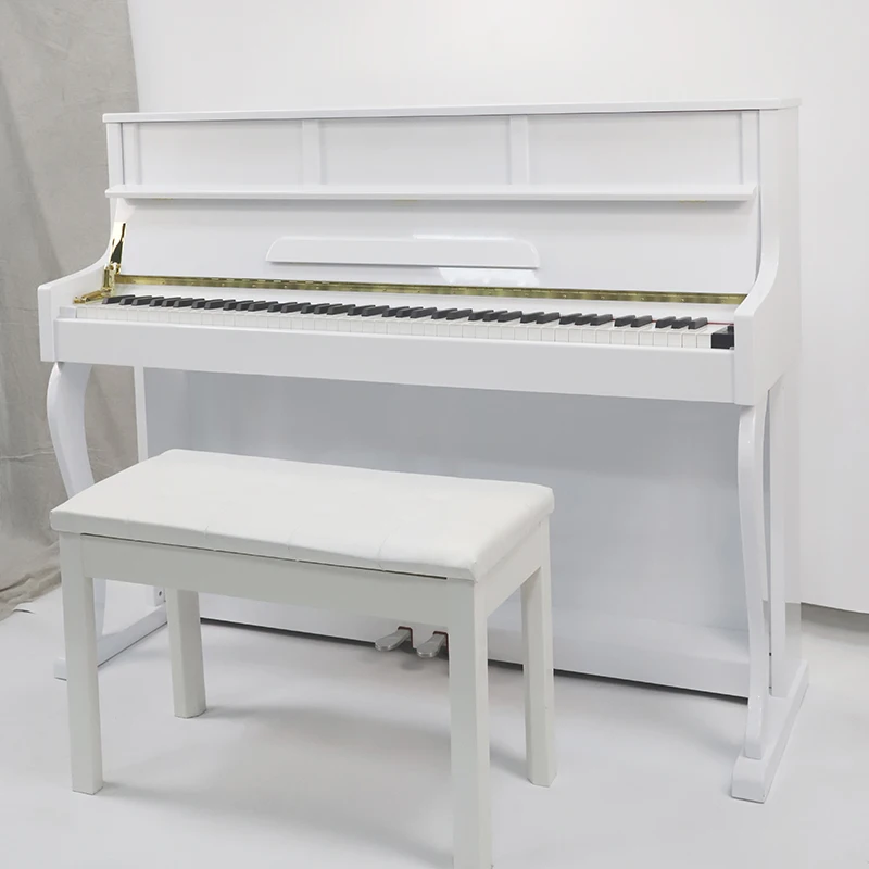 Acoustic Grand Digital Piano Baked Paint 88-Key Progressive Weighted Piano Keyboard Polish Performance Mode A180