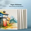 Square/Round Watercolor Paper 300g 25 sheets Professional Water Color Paper Postcard For Painting School Supplies 4