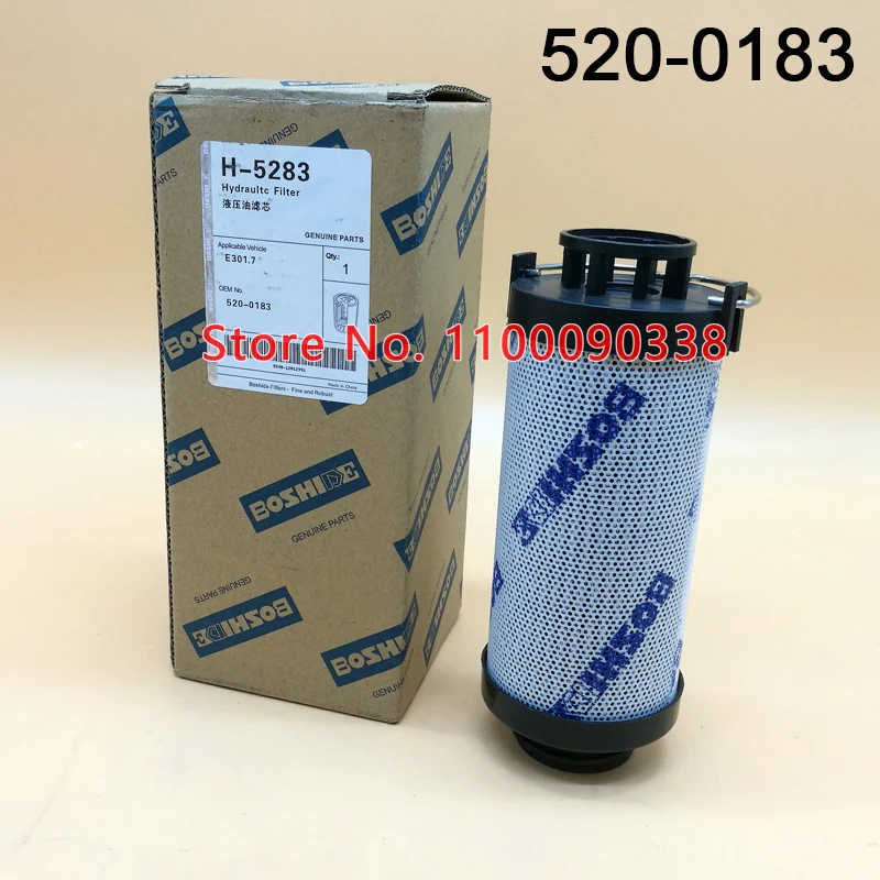 520-0183 is applicable to caterpillar excavator accessories CAT301.5 301.6 301.7 302 hydraulic oil return filter element 5200183