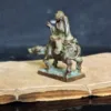 Chinese Lao Tzu Statue Home Decoration Character Sculpture Bronze Lao Tzu Riding Bull Art Sculpture Handicraft Decoration 4
