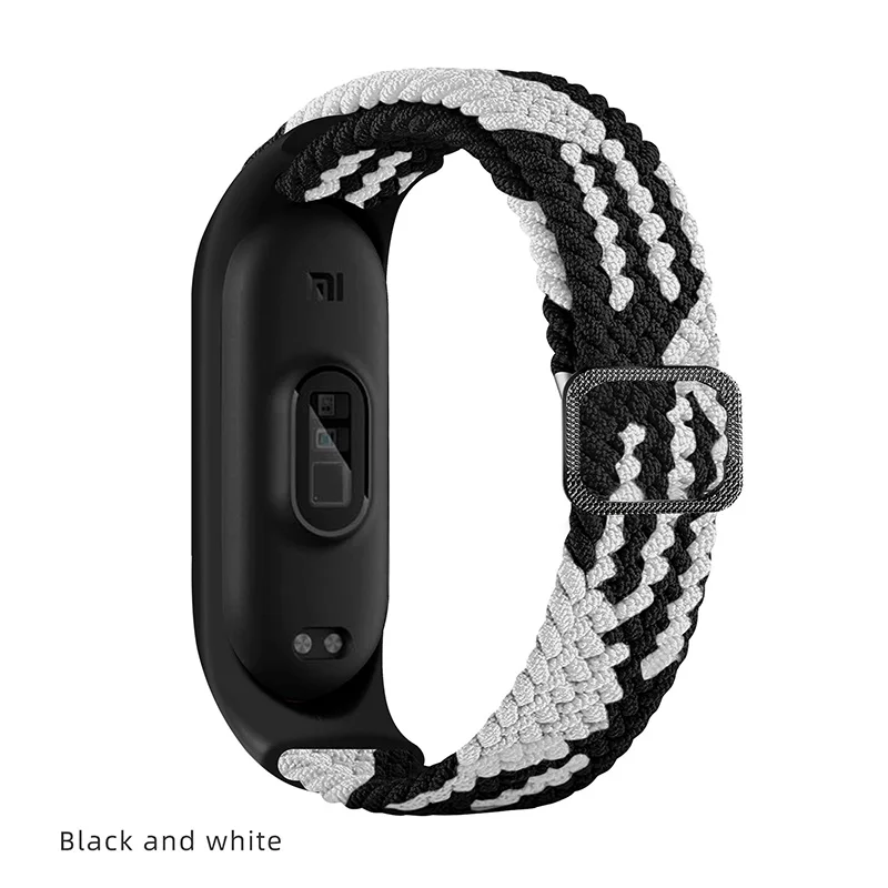 Elastic Nylon Braided Solo Loop Strap with Adjustable Buckle