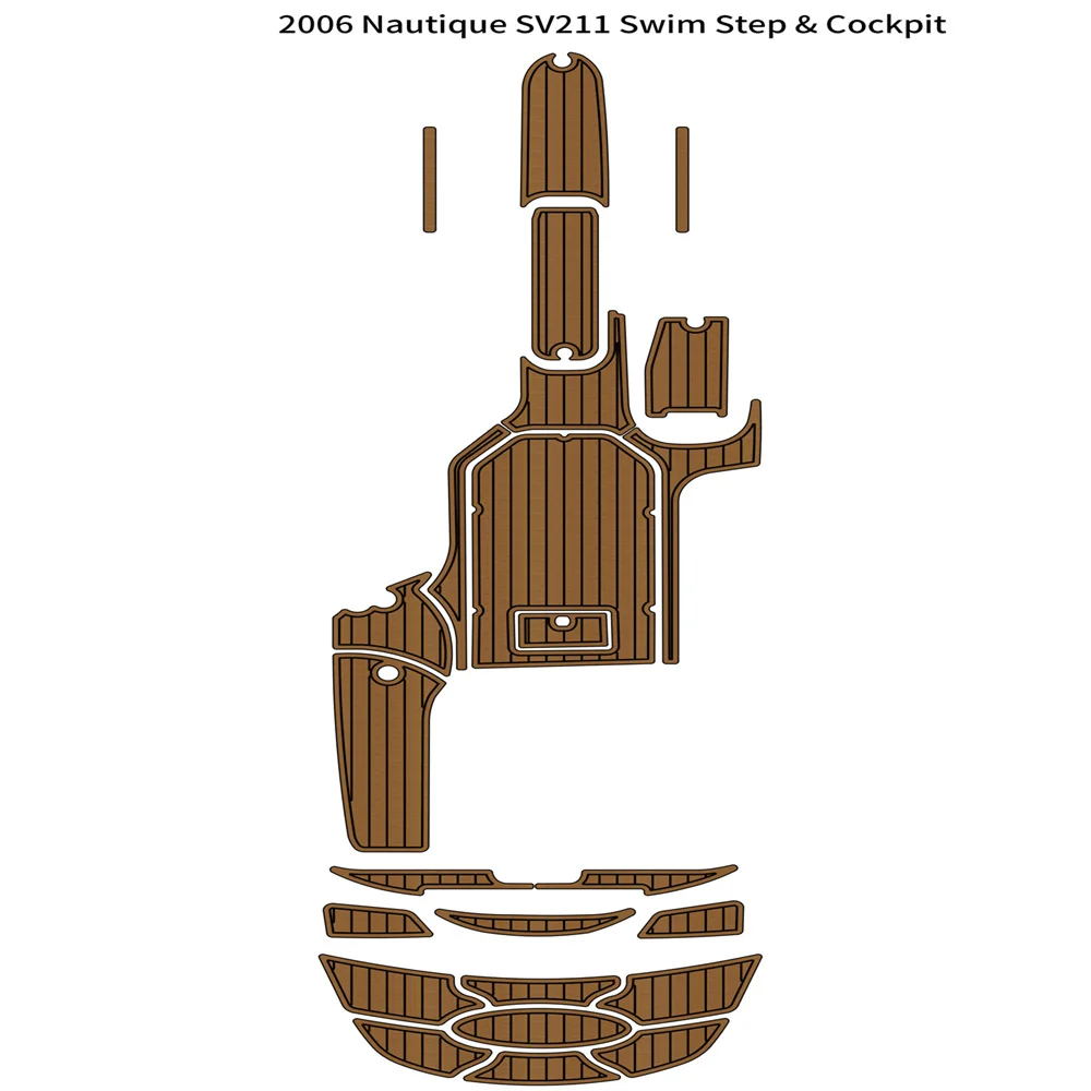 

2006 водная платформа для плавания SV211, коврик для кабины, лодки, EVA пена, Тиковый напольный коврик, самоклеящийся напольный коврик в стиле SeaDek, маринемат
