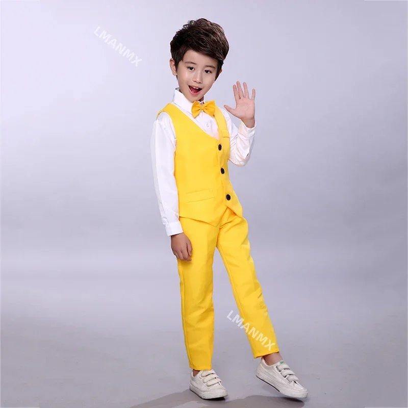 Jazz Dance Costumes Kids Colorful Long Sleeve Stage Outfits Children Performance Party Dance Wear Suit Dancing Clothes