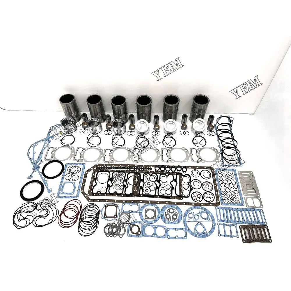 New Overhaul Kit With Gasket Set For Mitsubishi S6B3 engine spare parts