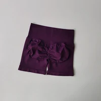 Peach Buttock Lifting Three-point Shorts Summer High Waisted Yoga Shorts Fashionable and Sexy Running Fitness Pants Solid Color - Image 3