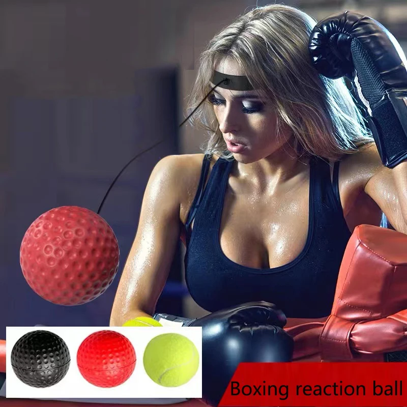

Boxing Training Reaction Speed Ball Head-mounted Children's Toy Mental Physical Training Ball Decompression Fitness Boxing Ball