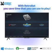 RETROBAT Consoles de disque dur de jeu portables 500G 70 + émulateurs 64000 + jeux rétro pour PS3/PS2/DC/N64/PSP/MAME/SS pour ordinateur portable Windows et PC 6