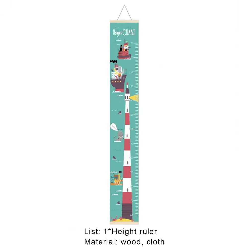 Nordic Children Height Ruler Hanging Growth Chart Wall Sticker For Kids Room Nursery Child Growth Ruler Chart