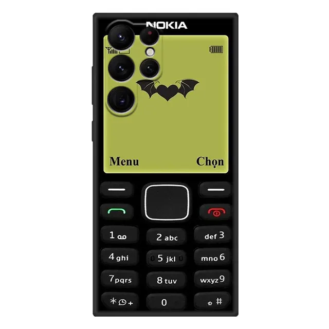 Ốp lưng Nokia Retro cho Samsung S10: Sở hữu ngay chiếc ốp lưng Nokia Retro cho Samsung S10 với phong cách Retro cổ điển. Tương thích và bảo vệ tốt cho điện thoại của bạn, sản phẩm đang rất hot trong thời gian này.