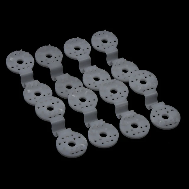 100Db Műanyag Klipek Szélálló Árnyékhálón Tartó Multifunkcionális Ponyvaklipkék A Medence Kerti Virágnövények Fűnyagok Árnyékához - Image 5